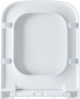 Крышка-сиденье для унитаза Allen Brau Infinity 4.21013.20 белый глянец
