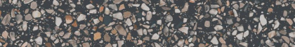 Подступенок Бричиола чёрный матовый обрезной 60x10,7x0,9 Подступенок Бричиола чёрный матовый обрезной 60x10,7x0,9