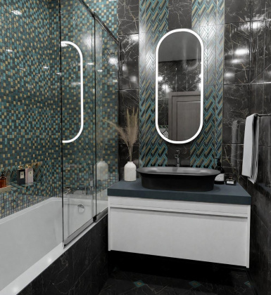 Декор MM7204A Алькала микс мозаичный 20*50*8 (уп\10шт), шт