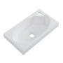 Раковина из искусственного мрамора BelBagno BB-460-PM-LVB