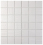 Мозаика Nevada Bonaparte белая 30,6см*30,6см*6мм (1уп/18шт/) рельефная, глянцевая, м2