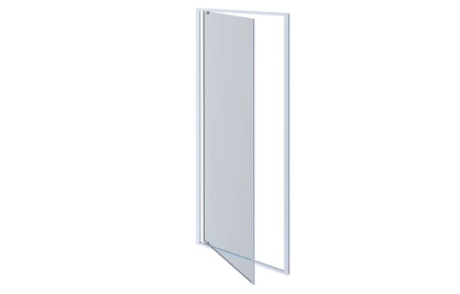 AQ ARI PI 09020CH Душевая дверь, распашная 900x2000 профиль хром, стекло прозрачное AQ ARI PI 09020CH Душевая дверь, распашная 900x2000 профиль хром, стекло прозрачное