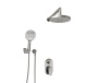 A14029 Встраиваемый комплект для душа с верхней душевой насадкой и лейкой Wasserkraft