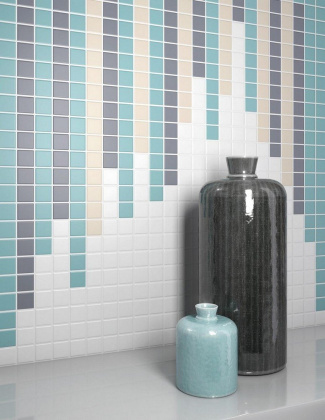 Мозайка Темари 20070 бирюза матовый (12шт-1,066м2) 29,8*29,8*3,5, м2