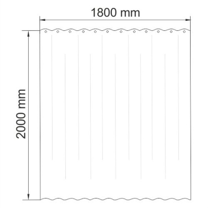 Isen SC-40101 Шторка для ванной Isen SC-40101 Шторка для ванной