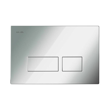 I047051 Pro S, клавиша для Инсталляции пневматическая, пластик, глянцевый Хром I047051 Pro S, клавиша для Инсталляции пневматическая, пластик, глянцевый Хром