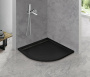 Экран для поддона из искусственного мрамора CEZARES TRAY-AS-R-90-100-SCR-NERO