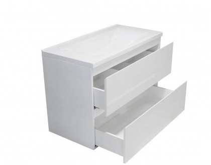 Тумба подвесная под умывальник Bali 1000х450 2 ящика (ШхГхВ) 998х446х607 Тумба подвесная под умывальник Bali 1000х450 2 ящика (ШхГхВ) 998х446х607