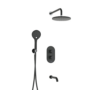 A177477 Встраиваемый комлплект для ванны с верхней душевой насадкой, лейкой и изливом A177477 Встраиваемый комлплект для ванны с верхней душевой насадкой, лейкой и изливом