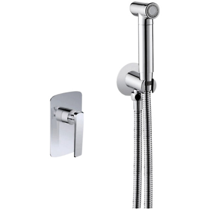 Гигиенический душ со смесителем Rose R1305, хром Гигиенический душ со смесителем Rose R1305, хром