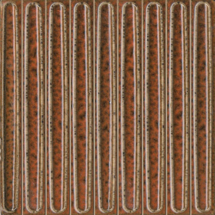 Декор чипсет Далия оранжевый глянцевый 20x20x0,95