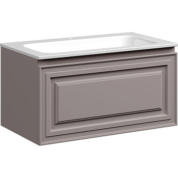 Тумба подвесная SANCOS Very 790х445х406, c одним  ящиком оснащенным доводчиками, Doha Soft , арт.VR80SM Тумба подвесная SANCOS Very 790х445х406, c одним  ящиком оснащенным доводчиками, Doha Soft , арт.VR80SM