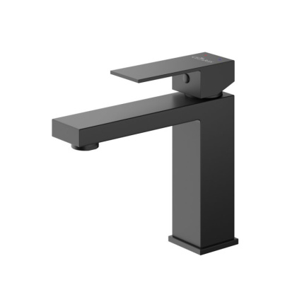 SLIDER-LS-01-W0 Смеситель для раковины однорычажный без донного клапана, хром