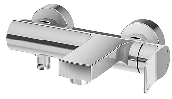 Смеситель для ванны с душем Paffoni Tilt TI022CR Смеситель для ванны с душем Paffoni Tilt TI022CR
