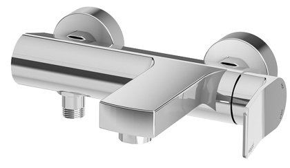 Смеситель для ванны с душем Paffoni Tilt TI022CR Смеситель для ванны с душем Paffoni Tilt TI022CR