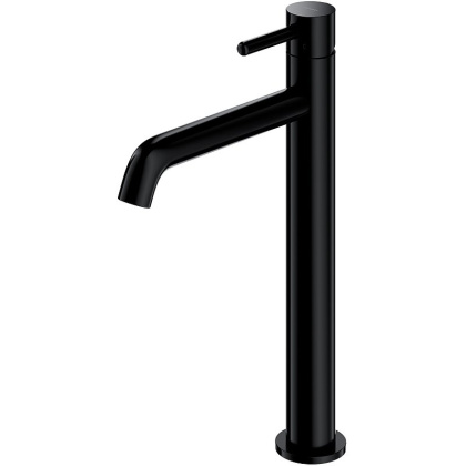 Смеситель для умывальника высокий OMNIRES Y Y1212BL (черный BLH)  