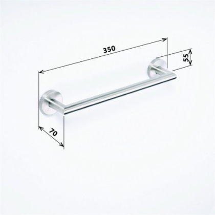 Держатель полотенца 355 мм