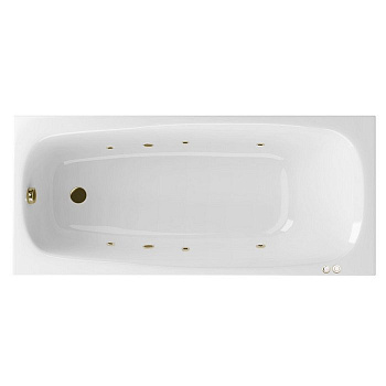 Ванна EXCELLENT Layla 170x75 "SOFT" (бронза)