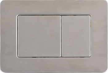 Кнопка для инсталляции, нерж.сталь NIKEL BRUSH