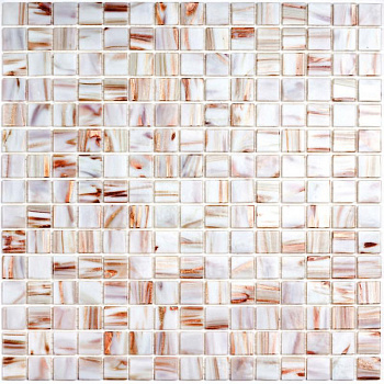Мозаика стеклянная Queen (чип 4*20*20) 327*327(20шт-2,139м2), м2