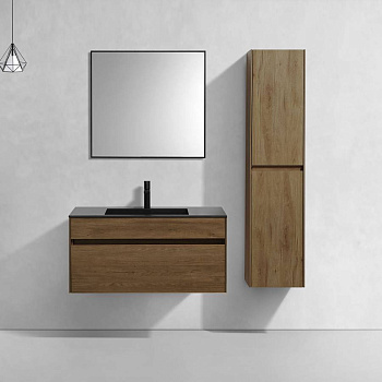 База под раковину Chiara 1000 подвесная, 1 выкатной ящик soft-close, T.Oak База под раковину Chiara 1000 подвесная, 1 выкатной ящик soft-close, T.Oak