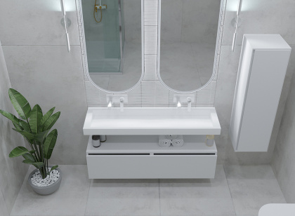 Ящик под столешницу 100см WHITE глянец VALLESSI UNO-S 897-100-W Boheme Ящик под столешницу 100см WHITE глянец VALLESSI UNO-S 897-100-W Boheme