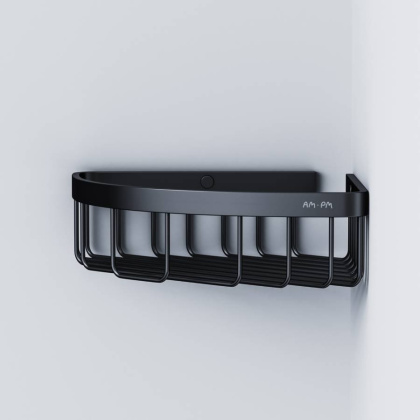 A7452122 Sense L Корзина для душа угловая, черный A7452122 Sense L Корзина для душа угловая, черный