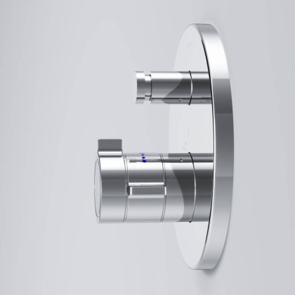 F85A45600 X-Joy Смеситель встроенный с ТМС на 2 потребителя, хром