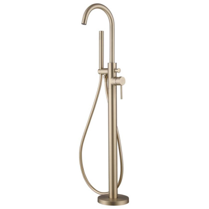 Смеситель для ванны Abber Wasser Kreis AF8115G золото матовое Смеситель для ванны Abber Wasser Kreis AF8115G золото матовое