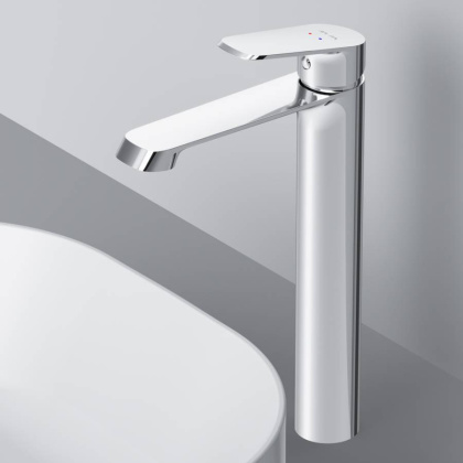 F8F92000 Func, Смеситель для умывальника высокий, Хром