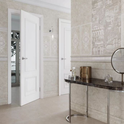 Веласка бежевый светлый матовый обрезной 30x60x0,9