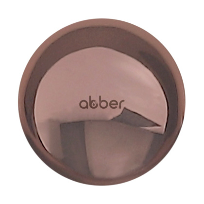 Накладка на слив для раковины ABBER AC0014RG розовое золото, керамика Накладка на слив для раковины ABBER AC0014RG розовое золото, керамика