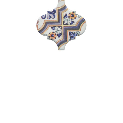 Декор OP\A161\65000 Арабески Майолика орнамент 6.5*6.5*7 (уп\26шт) , шт Декор OP\A161\65000 Арабески Майолика орнамент 6.5*6.5*7 (уп\26шт) , шт