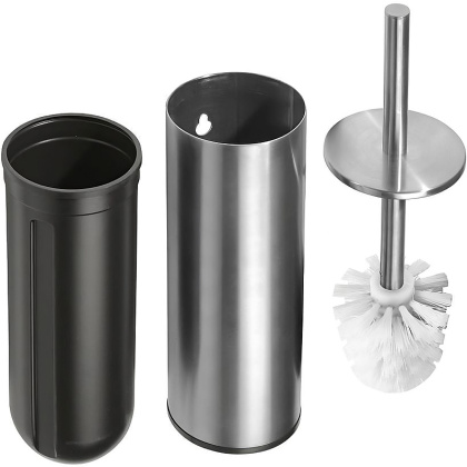 Ёршик металл подвесной/напольный, щётка белая Ёршик металл подвесной/напольный, щётка белая