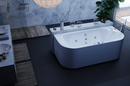 Ванна  Морфей пустая с фр.экр.+бок.экр.2шт.