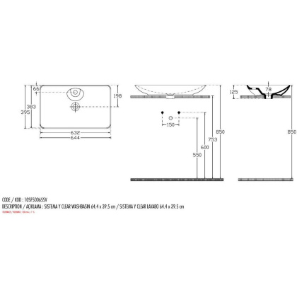 Раковина Allen Brau Fantasy 64.4х39.5 4.11017.20