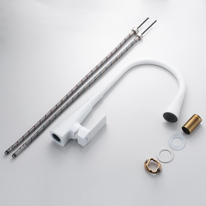 Смеситель для кухни с гибким изливом Shevanik S543C-1