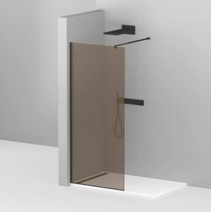 LIBERTA-90-BR Стекло для перегородки Liberta, бронза, 900х1950 мм