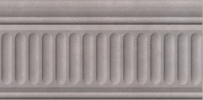 Бордюр 19033\3F Александрия серый структурированный 9,9*20*9,2 (1уп/34шт), шт