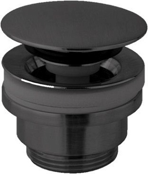 Донный клапан Paffoni ZSCA050NKNSP никель черный брашированный