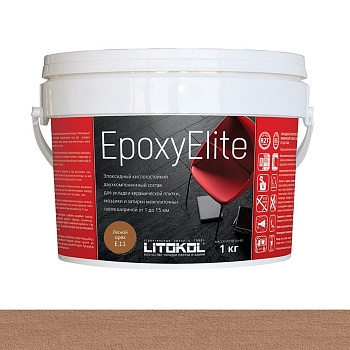 Затирка эпоксидная EPOXYELITE E.11 Лесной орех  1кг