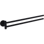 Двойной полотенцедержатель 42 см в комплекте с креплением Piave черный мат. 3015-0016-AB, шт Двойной полотенцедержатель 42 см в комплекте с креплением Piave черный мат. 3015-0016-AB, шт