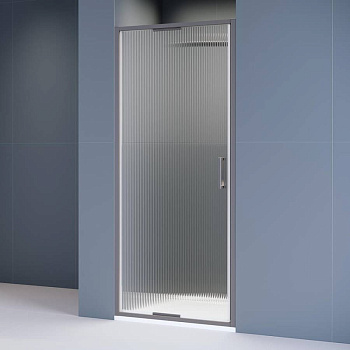 Душевая дверь  90*195 RGW SV-05-Gr Серый/Ribbed/8 мм (Easy)