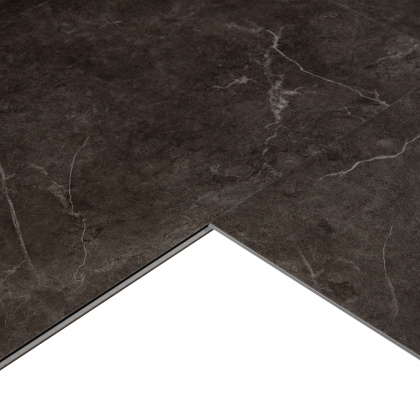 Виниловый ламинат Quick Step SPC Volcano VSPC 20252 Мрамор Темно-коричневый