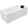 Hall акриловая ванна прямоугольная 170х75 белая