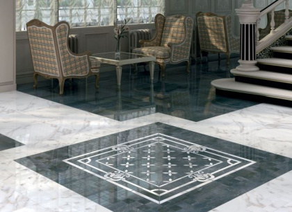 Декор напольный ID42 Виндзор 1/4 розона  60*60 (1уп/4шт), шт