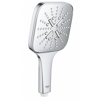 Ручной душ GROHE Rainshower SmartActive Cube 130, 3 вида струй, хром (26550000) Ручной душ GROHE Rainshower SmartActive Cube 130, 3 вида струй, хром (26550000)