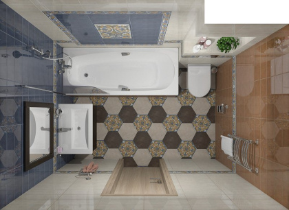 Керамогранит SG27005N Площадь Испании бежевый 29*33.4*8 (15шт\1,09м2), м2