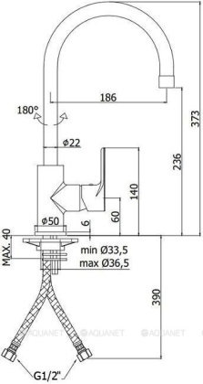 Смеситель для кухни Paffoni Green GR180CR