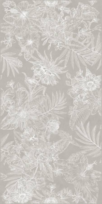 Декор Таделакт серый матовый обрезной 60x119,5x0,9